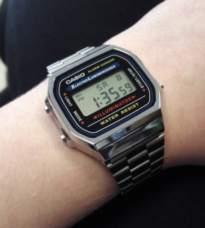 Hodinky Casio A168WA-1YES