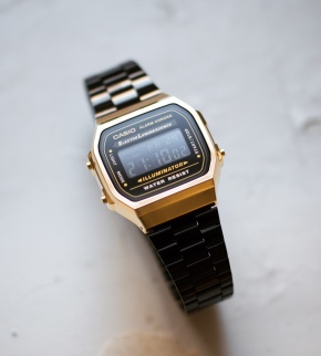 Hodinky Casio A168WEGB-1BEF
